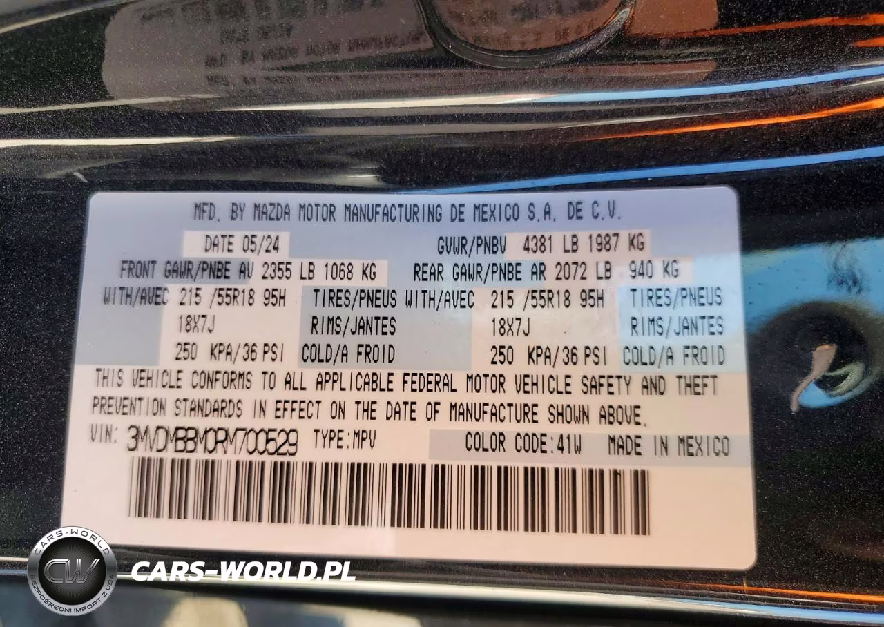 2024 Mazda Cx-30 Select VIN:3MVDMBBM0RM700529 - 13