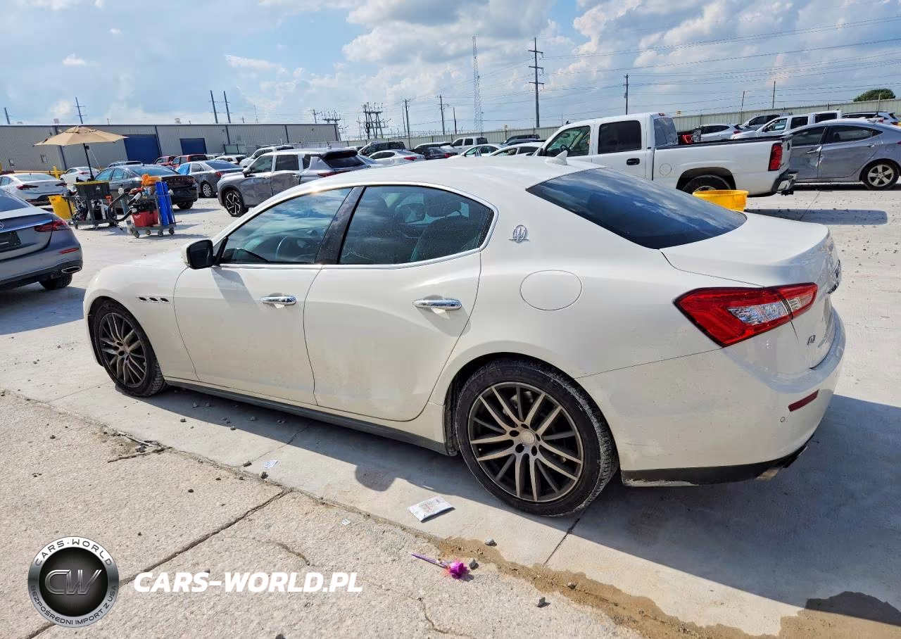 2015 Maserati Ghibli S VIN:ZAM57RTA1F1142091 - 2