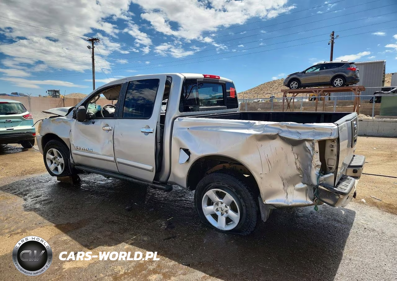 2007 Nissan Titan Xe-Se-Le VIN:1N6AA07B07N220421 - 2