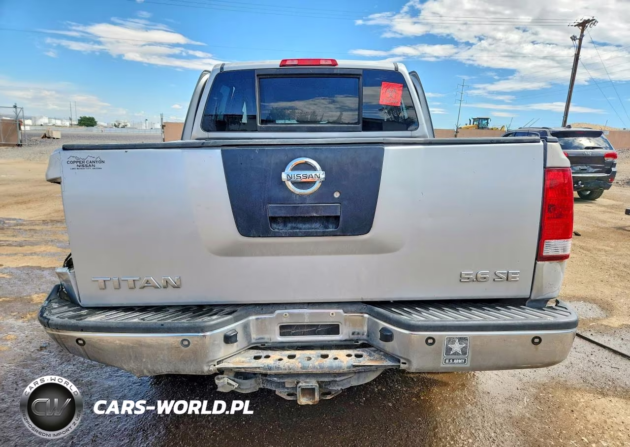 2007 Nissan Titan Xe-Se-Le VIN:1N6AA07B07N220421 - 6