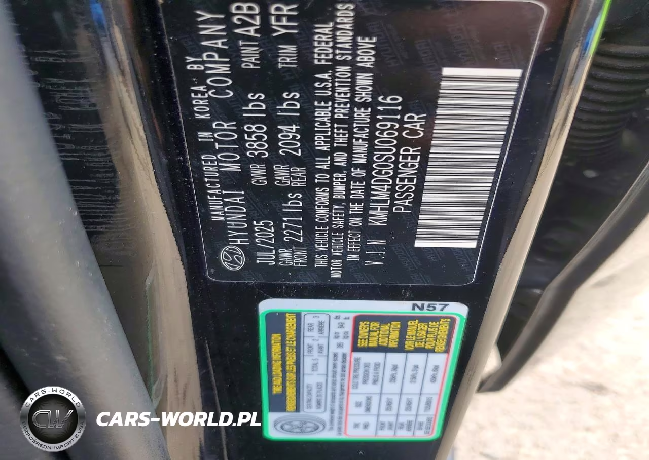 2025 Hyundai Elantra Sel Sport VIN:KMHLM4DG0SU069116 - 12
