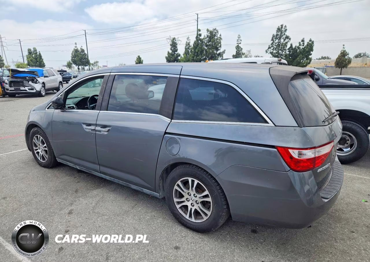 2012 Honda Odyssey Exl VIN:5FNRL5H65CB107474 - 2