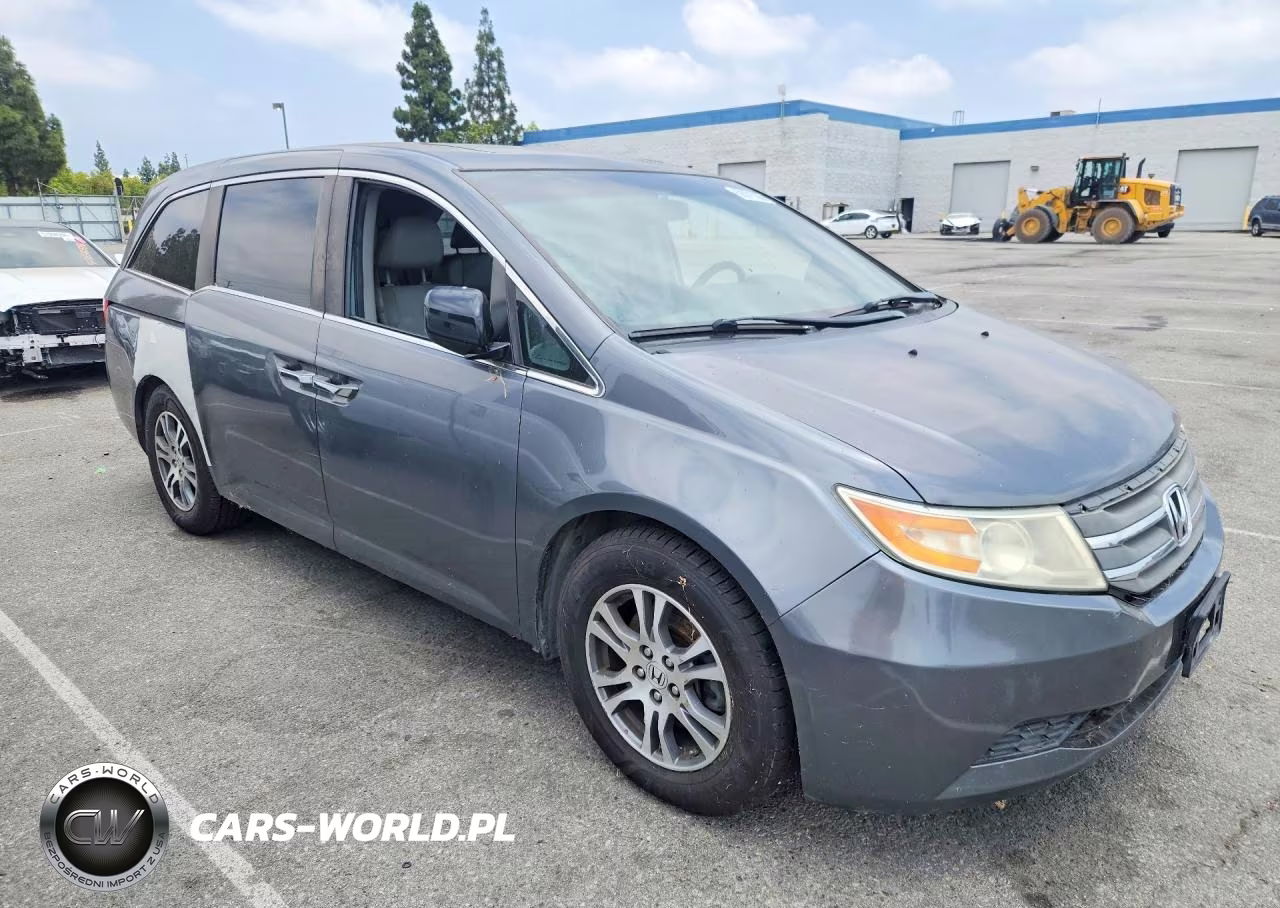 2012 Honda Odyssey Exl VIN:5FNRL5H65CB107474 - 4