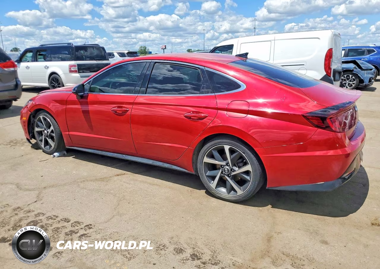 2021 Hyundai Sonata Sel Plus VIN:5NPEJ4J22MH117310 - 2