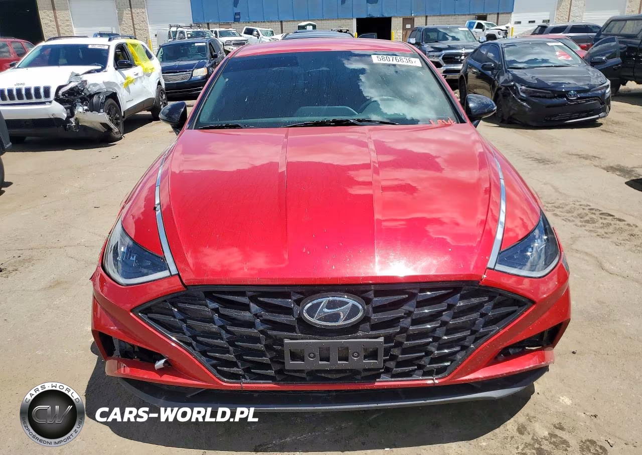 2021 Hyundai Sonata Sel Plus VIN:5NPEJ4J22MH117310 - 5
