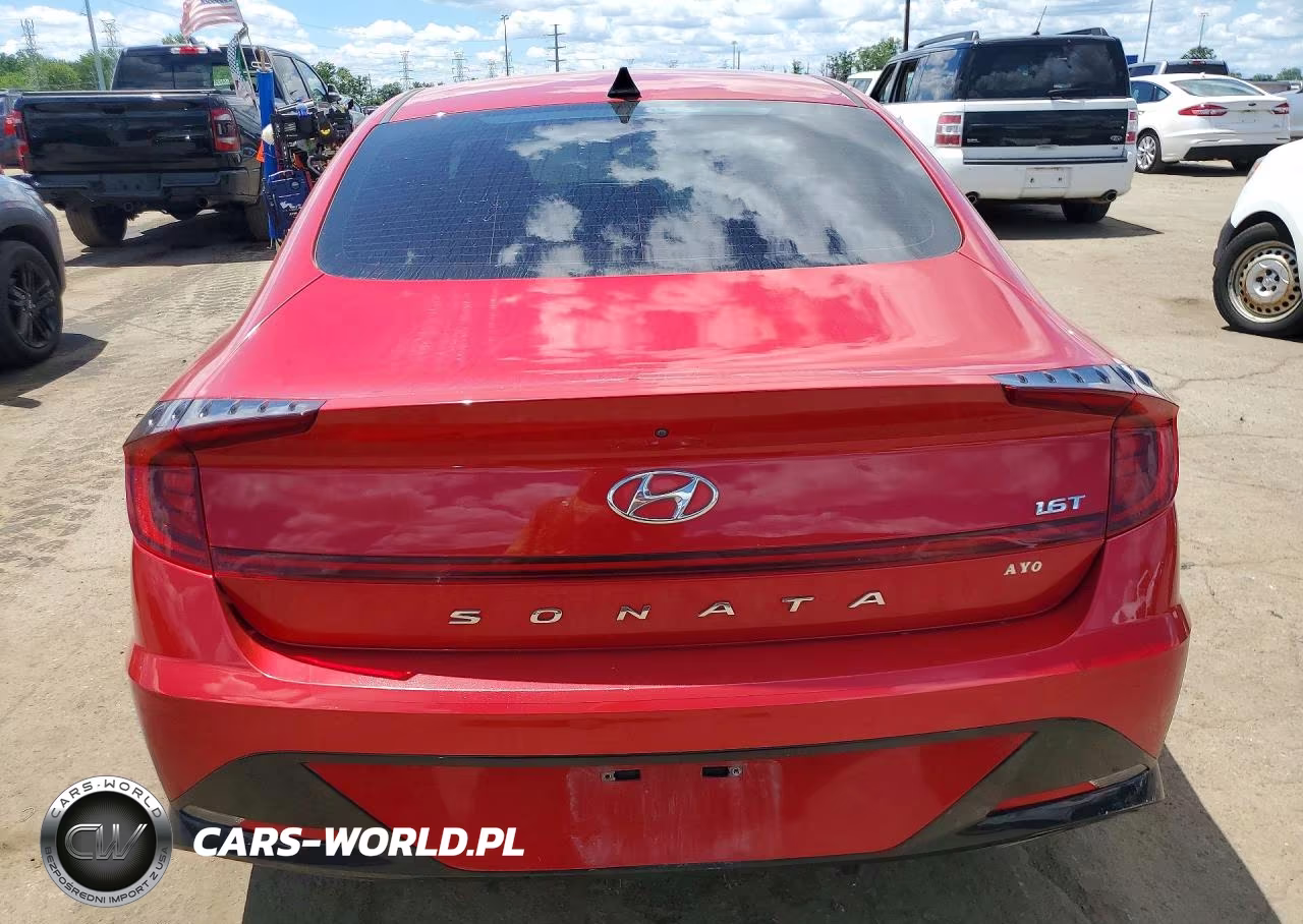 2021 Hyundai Sonata Sel Plus VIN:5NPEJ4J22MH117310 - 6