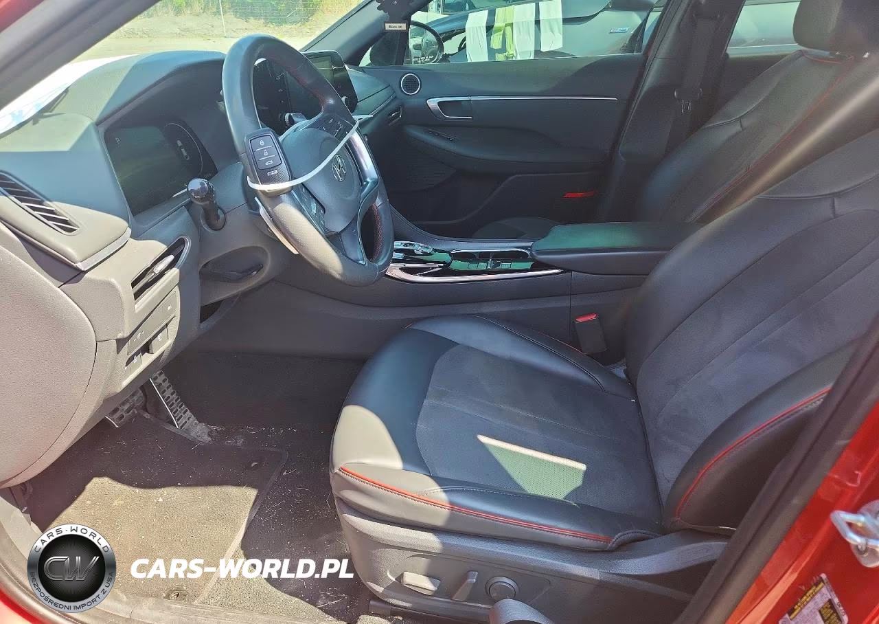 2021 Hyundai Sonata Sel Plus VIN:5NPEJ4J22MH117310 - 7