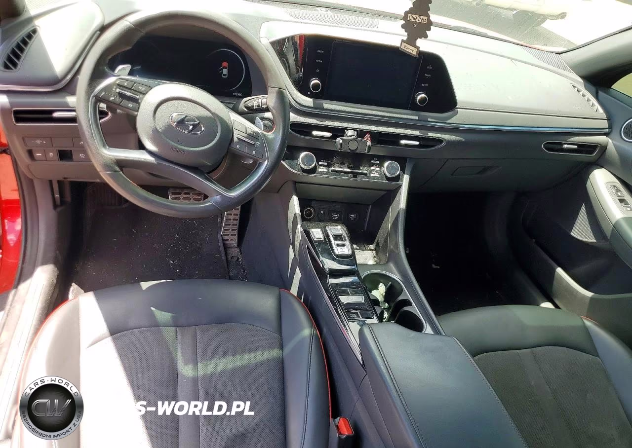 2021 Hyundai Sonata Sel Plus VIN:5NPEJ4J22MH117310 - 8