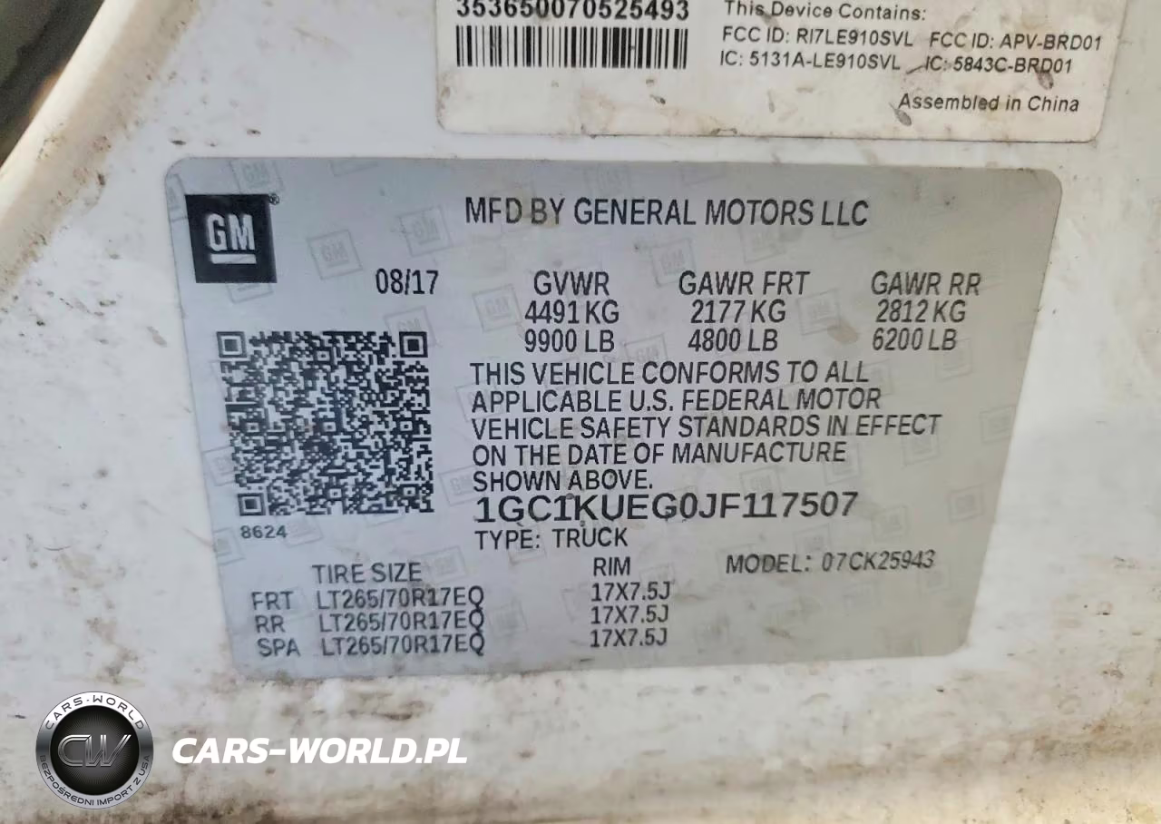 2018 Chevrolet Silverado K2500 Heavy Duty VIN:1GC1KUEG0JF117507 - 12