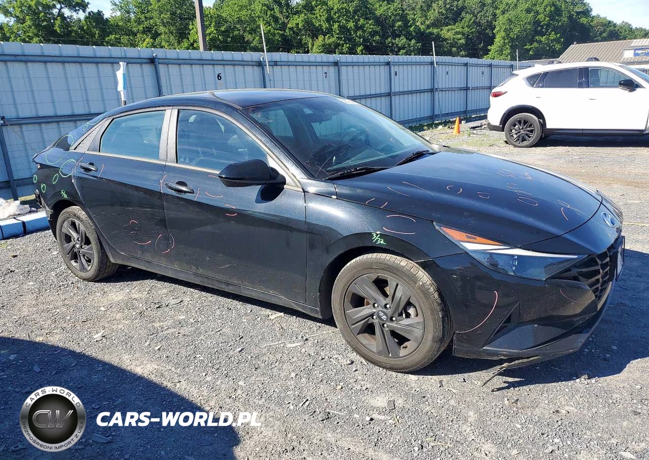 2021 Hyundai Elantra Sel VIN:5NPLM4AG6MH044341 - 4