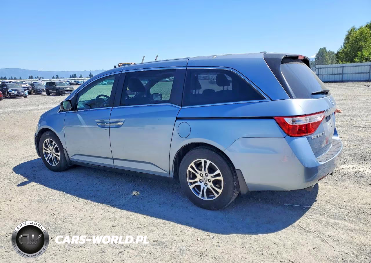 2012 Honda Odyssey Exl VIN:5FNRL5H67CB067480 - 2
