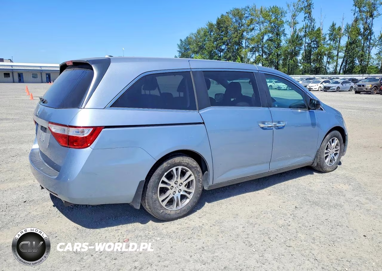 2012 Honda Odyssey Exl VIN:5FNRL5H67CB067480 - 3