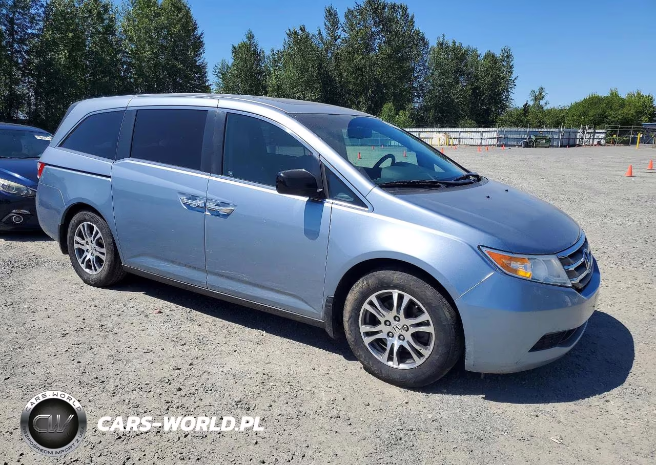 2012 Honda Odyssey Exl VIN:5FNRL5H67CB067480 - 4