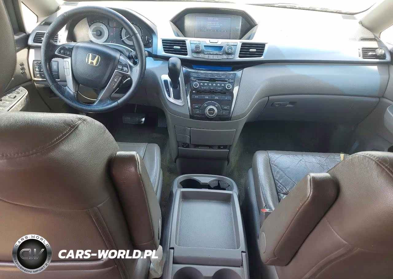 2011 Honda Odyssey Touring VIN:5FNRL5H93BB090067 - 8