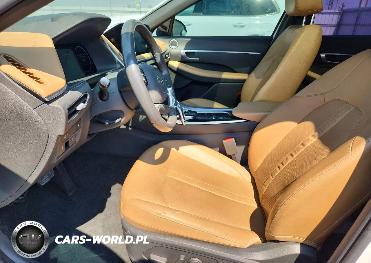 2020 Hyundai Sonata Sel VIN:5NPEF4JAXLH024087 - 7