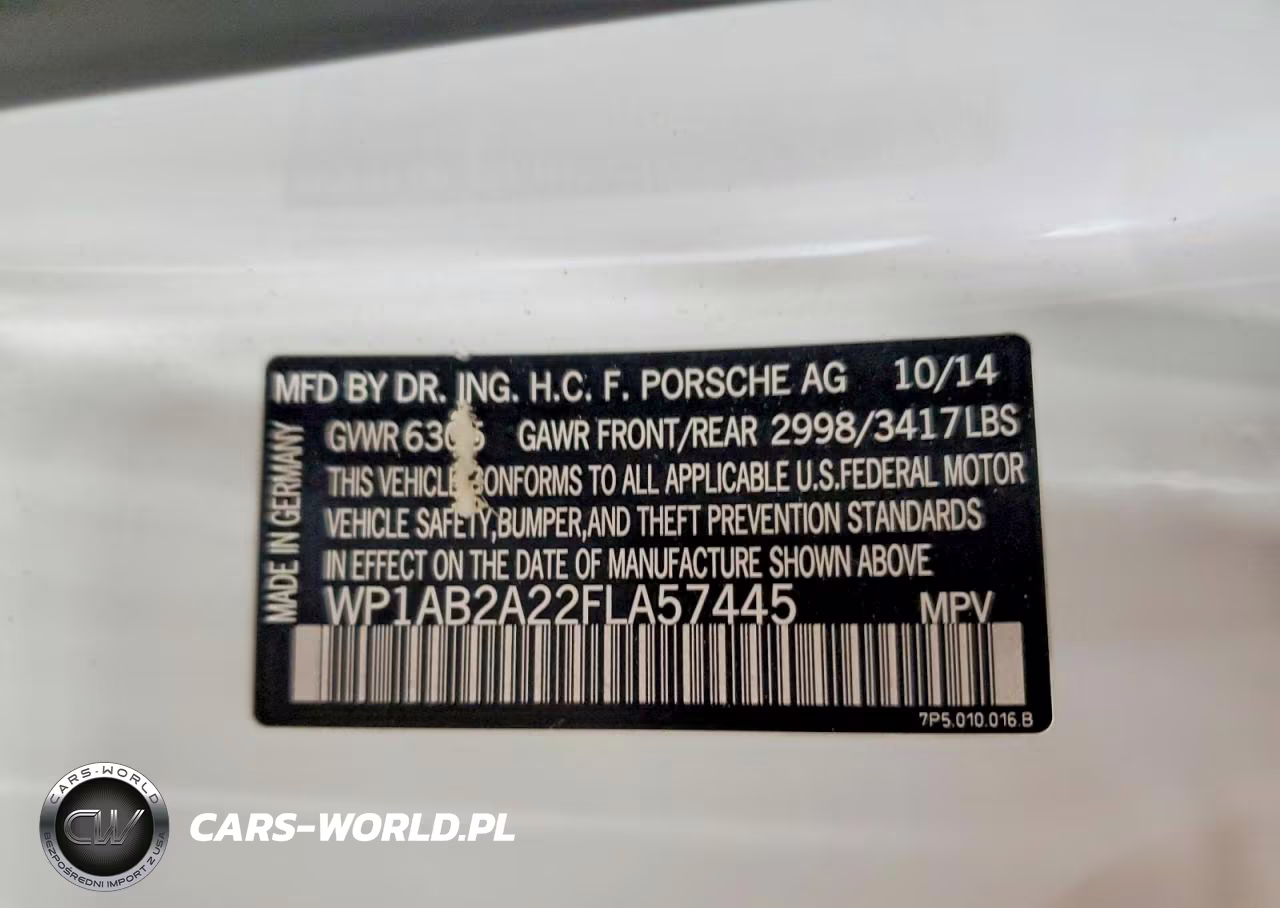 2015 Porsche Cayenne S VIN:WP1AB2A22FLA57445 - 13