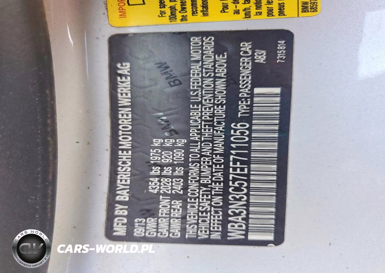 2014 BMW 428 I VIN:WBA3N3C57EF711056 - 12