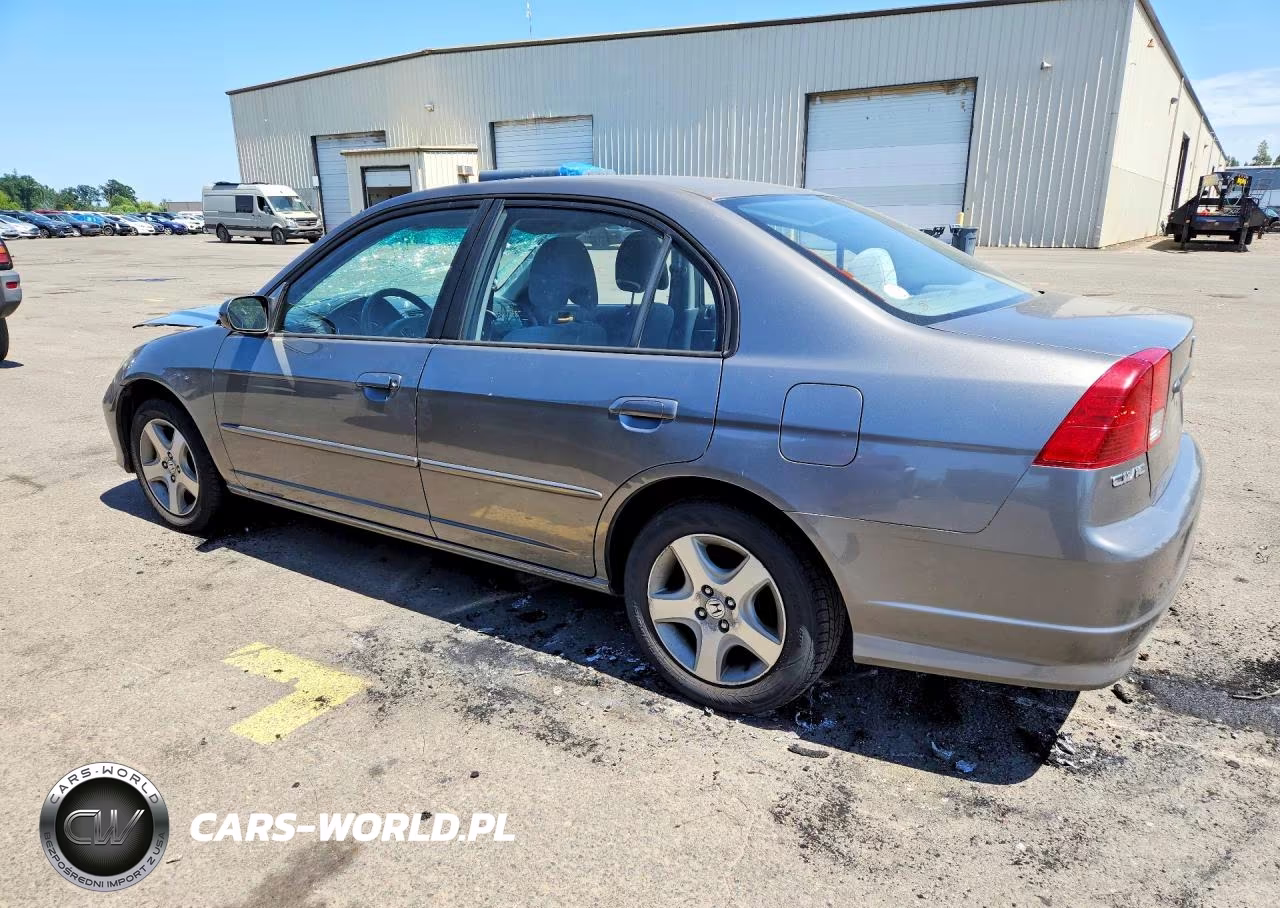 2004 Honda Civic Ex VIN:2HGES26754H549342 - 2