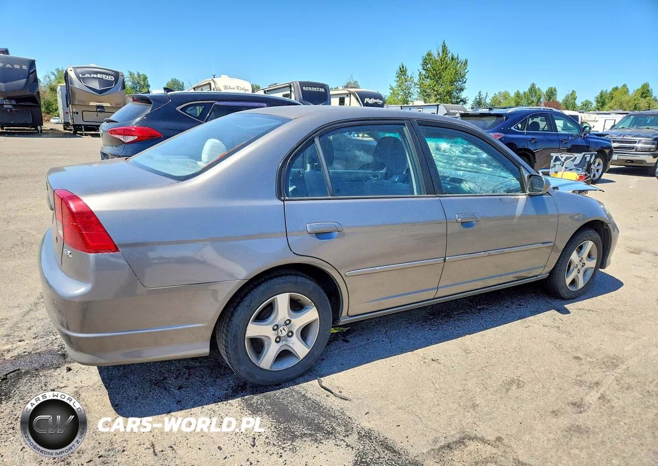 2004 Honda Civic Ex VIN:2HGES26754H549342 - 3