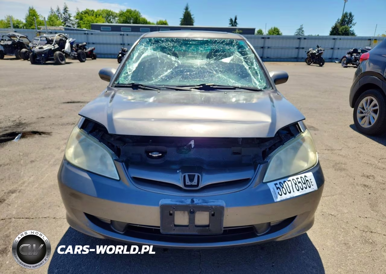 2004 Honda Civic Ex VIN:2HGES26754H549342 - 5