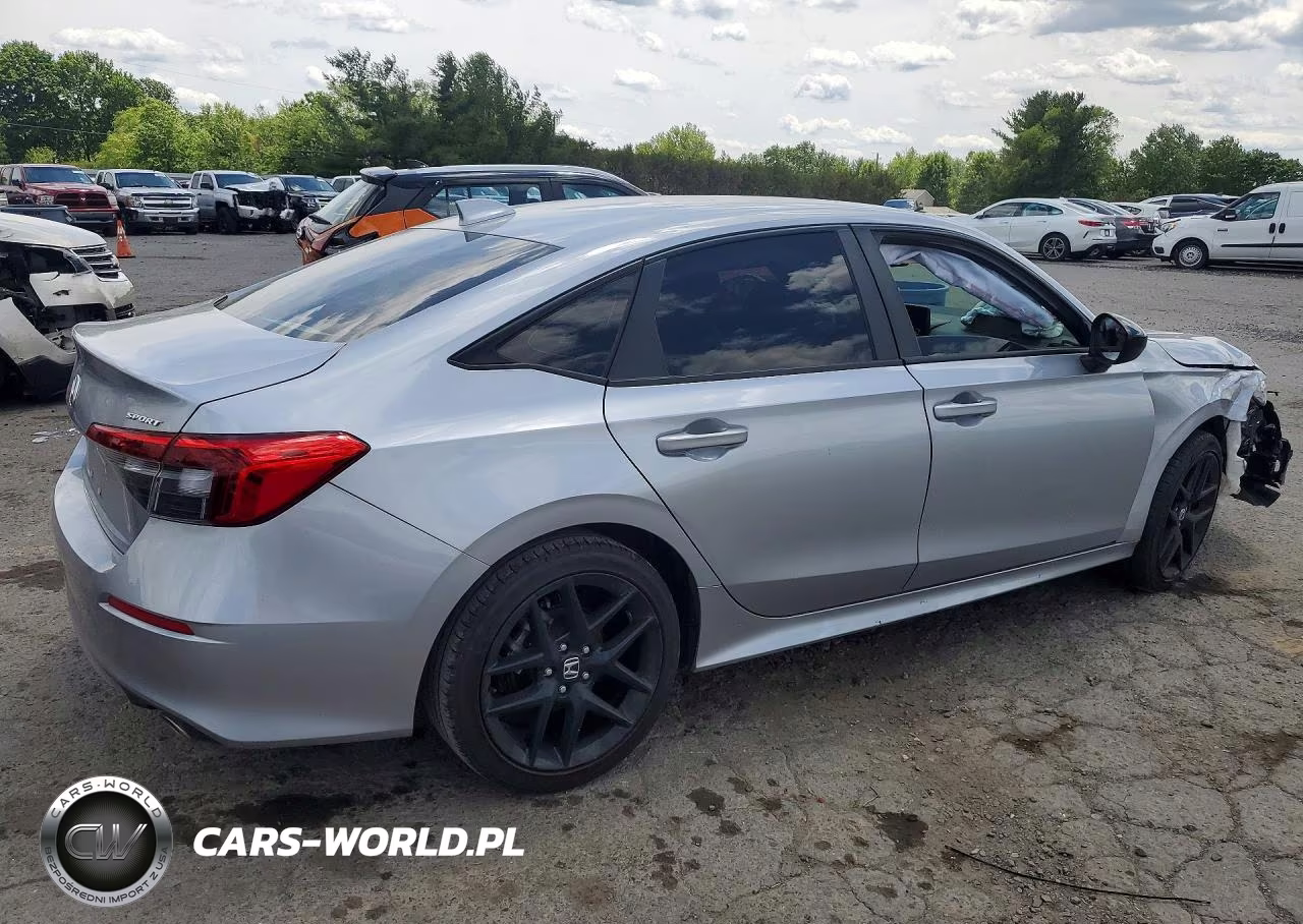2024 Honda Civic Sport VIN:2HGFE2F56RH555345 - 3