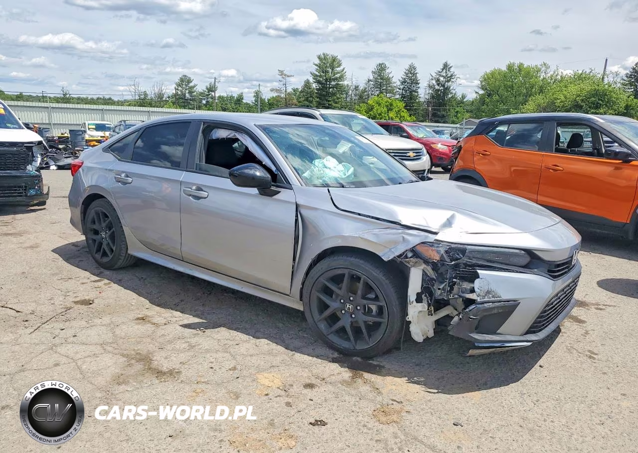2024 Honda Civic Sport VIN:2HGFE2F56RH555345 - 4