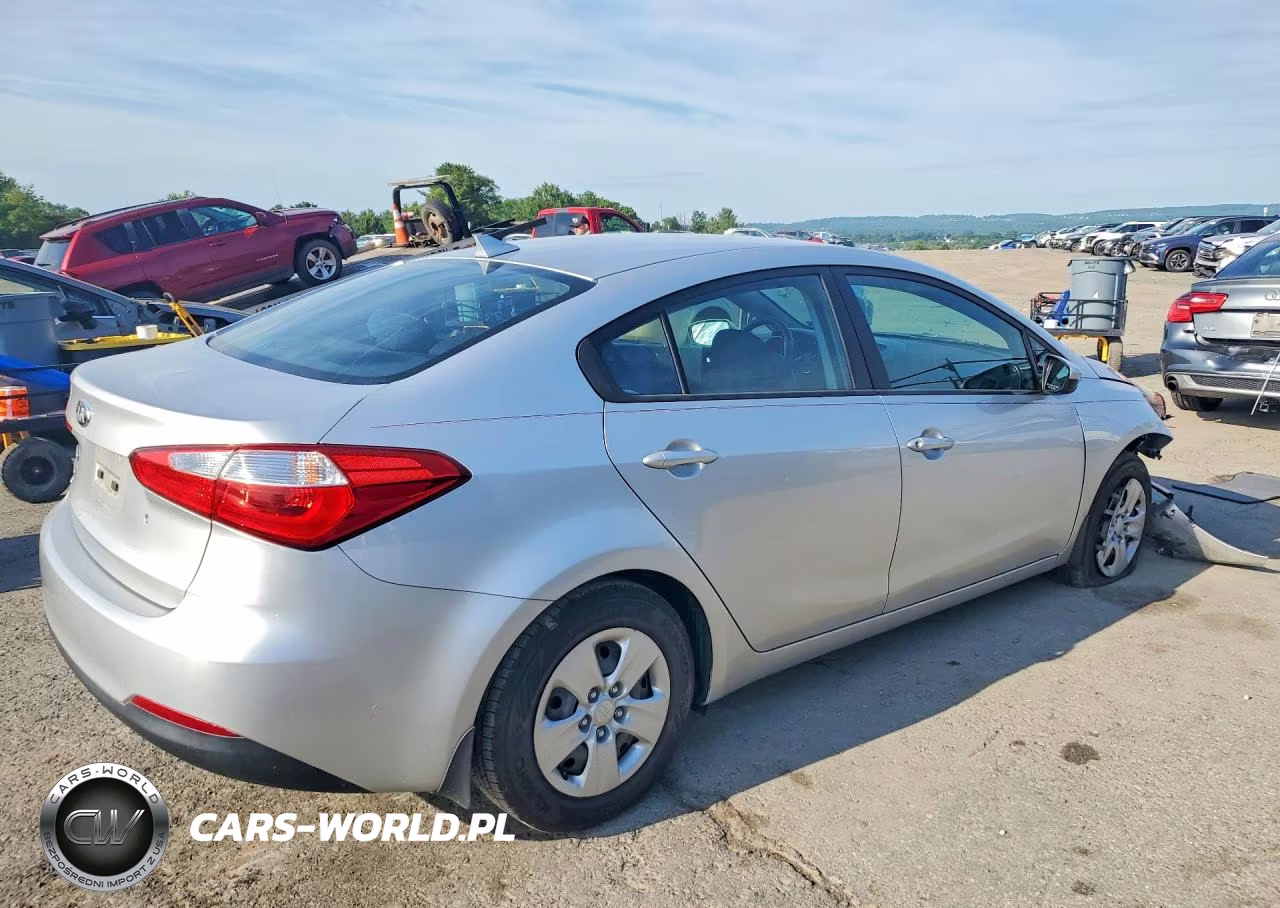 2014 Kia Forte Lx VIN:KNAFK4A64E5207304 - 3