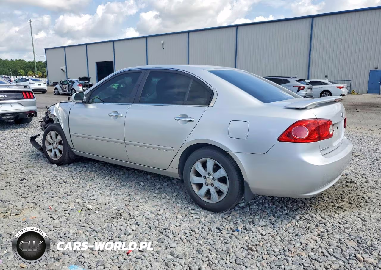 2008 Kia Optima Lx VIN:KNAGE123285263499 - 2