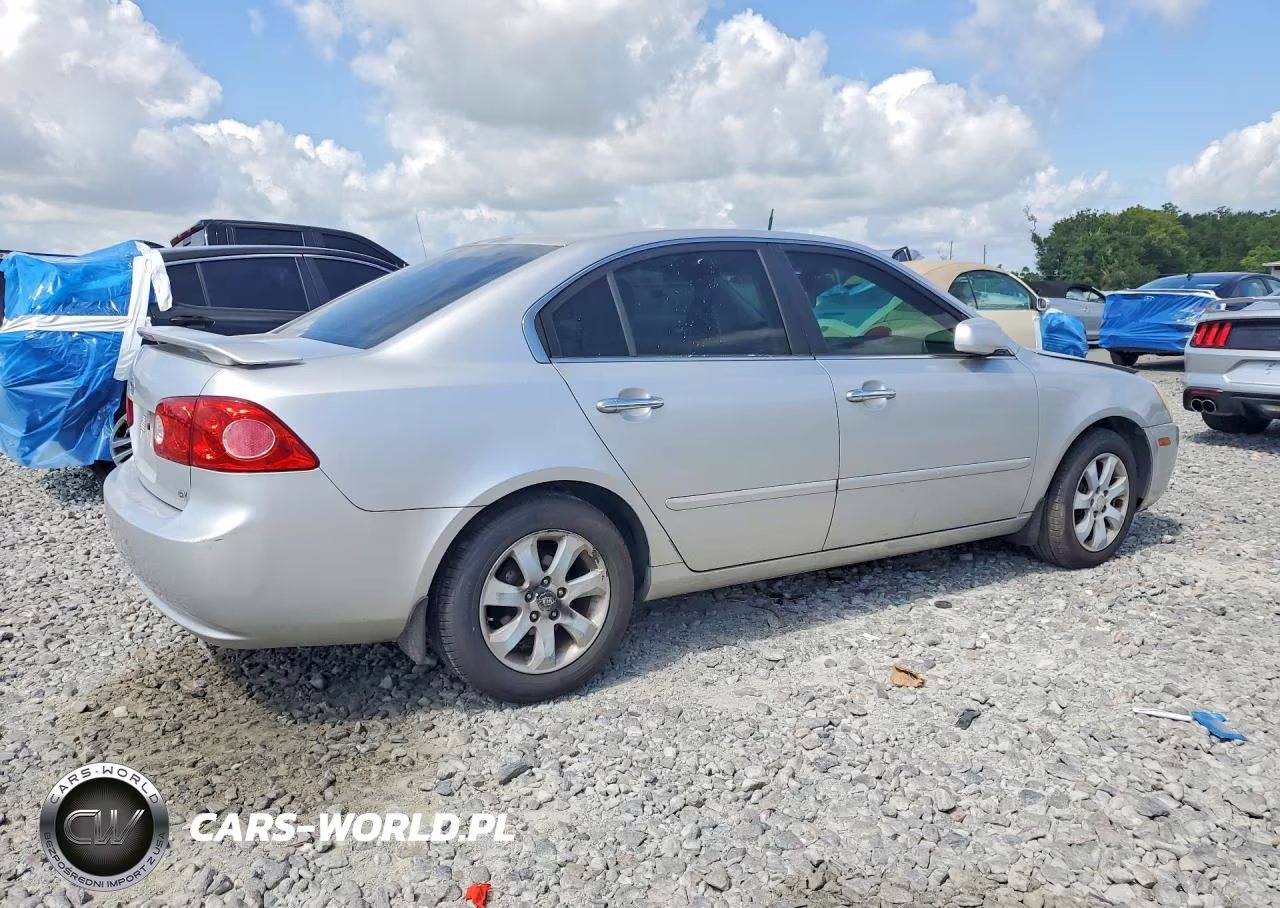 2008 Kia Optima Lx VIN:KNAGE123285263499 - 3