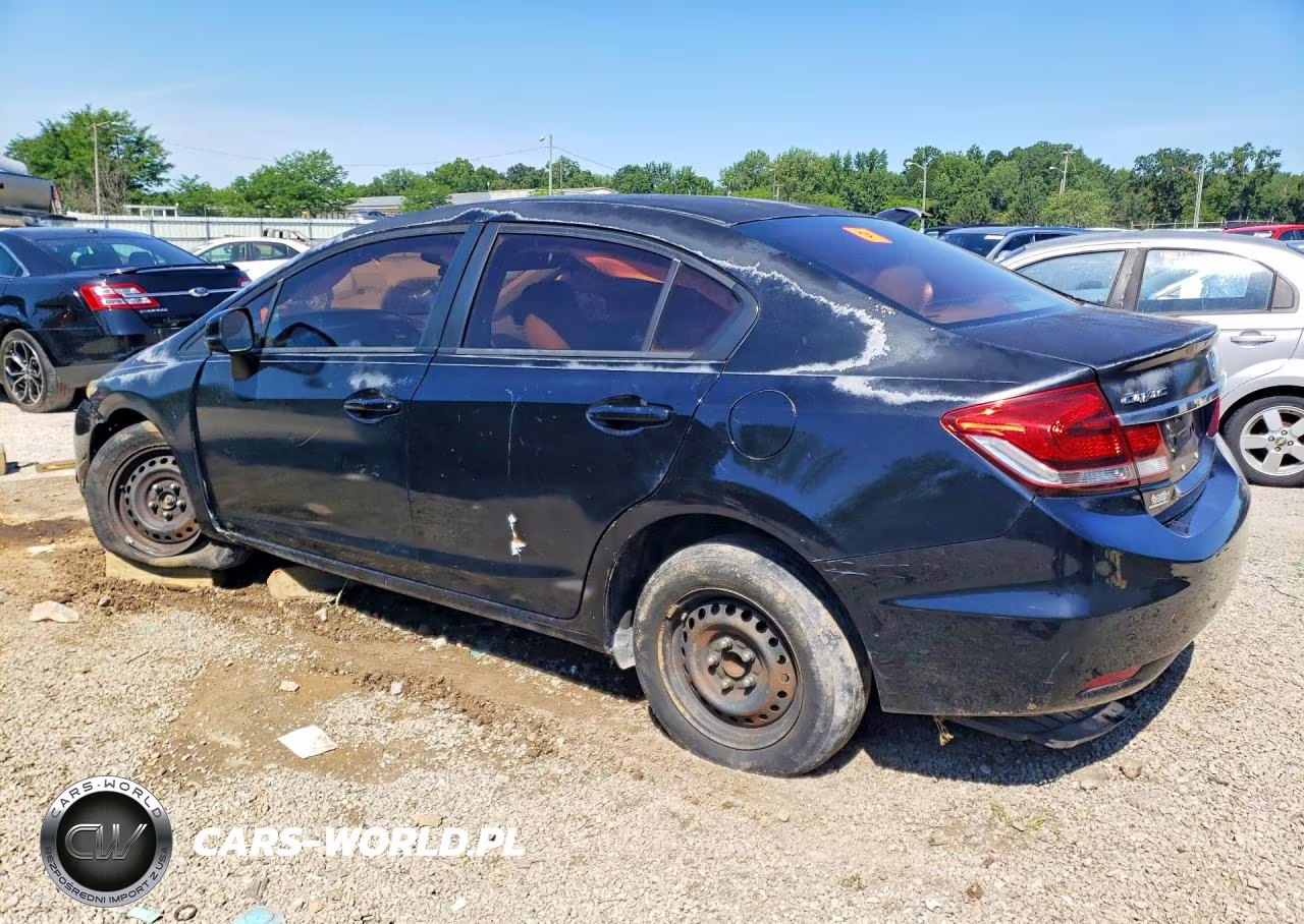 2013 Honda Civic Lx VIN:2HGFB2F52DH545249 - 2