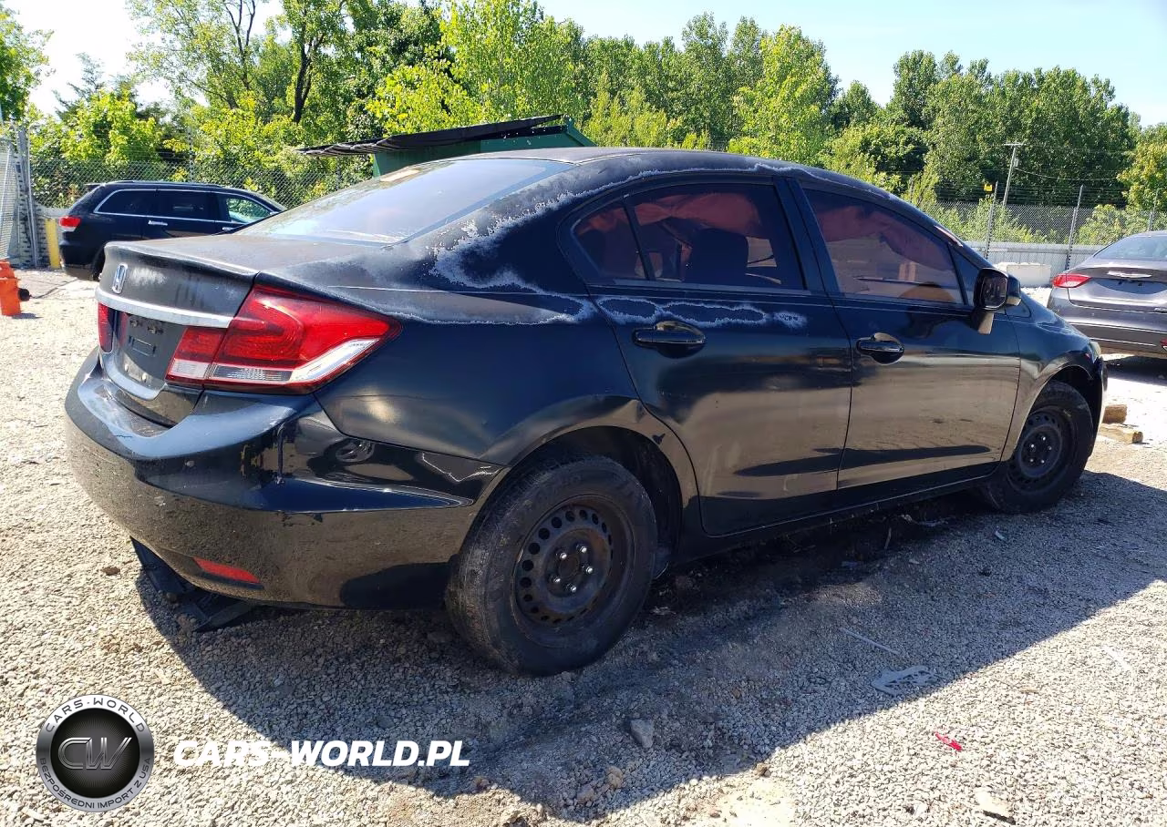 2013 Honda Civic Lx VIN:2HGFB2F52DH545249 - 3