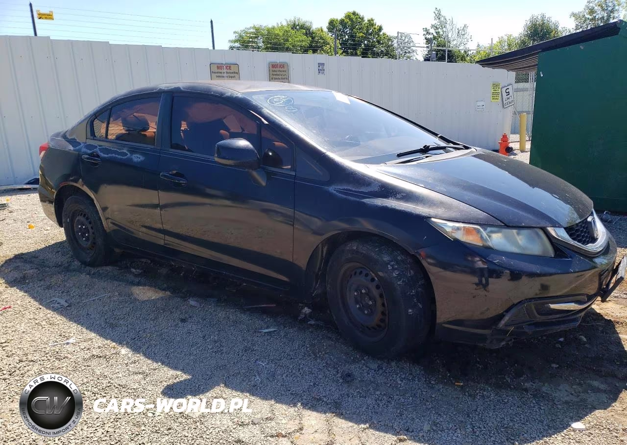 2013 Honda Civic Lx VIN:2HGFB2F52DH545249 - 4