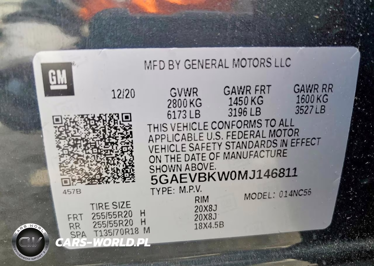 2021 Buick Enclave Premium VIN:5GAEVBKW0MJ146811 - 13