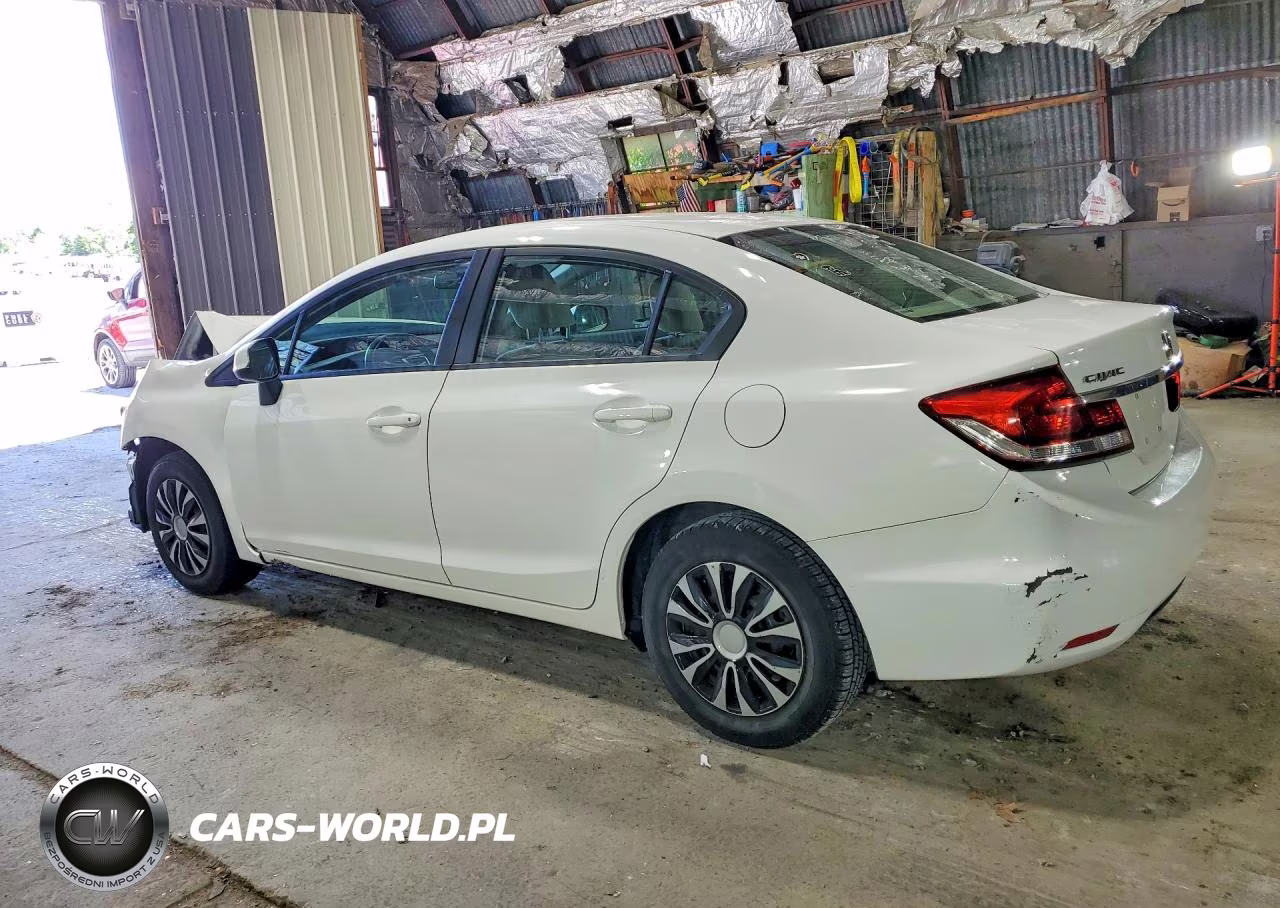 2013 Honda Civic Lx VIN:2HGFB2F51DH504983 - 2