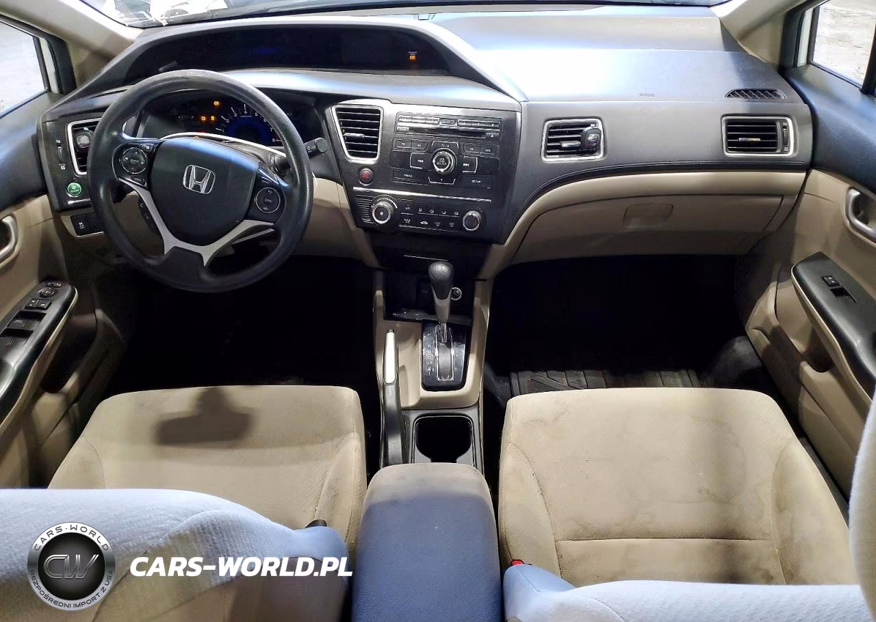2013 Honda Civic Lx VIN:2HGFB2F51DH504983 - 8