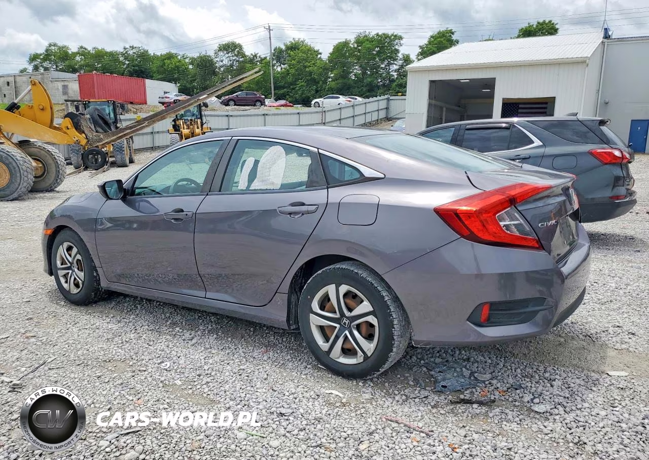 2016 Honda Civic Lx VIN:19XFC2F56GE040701 - 2