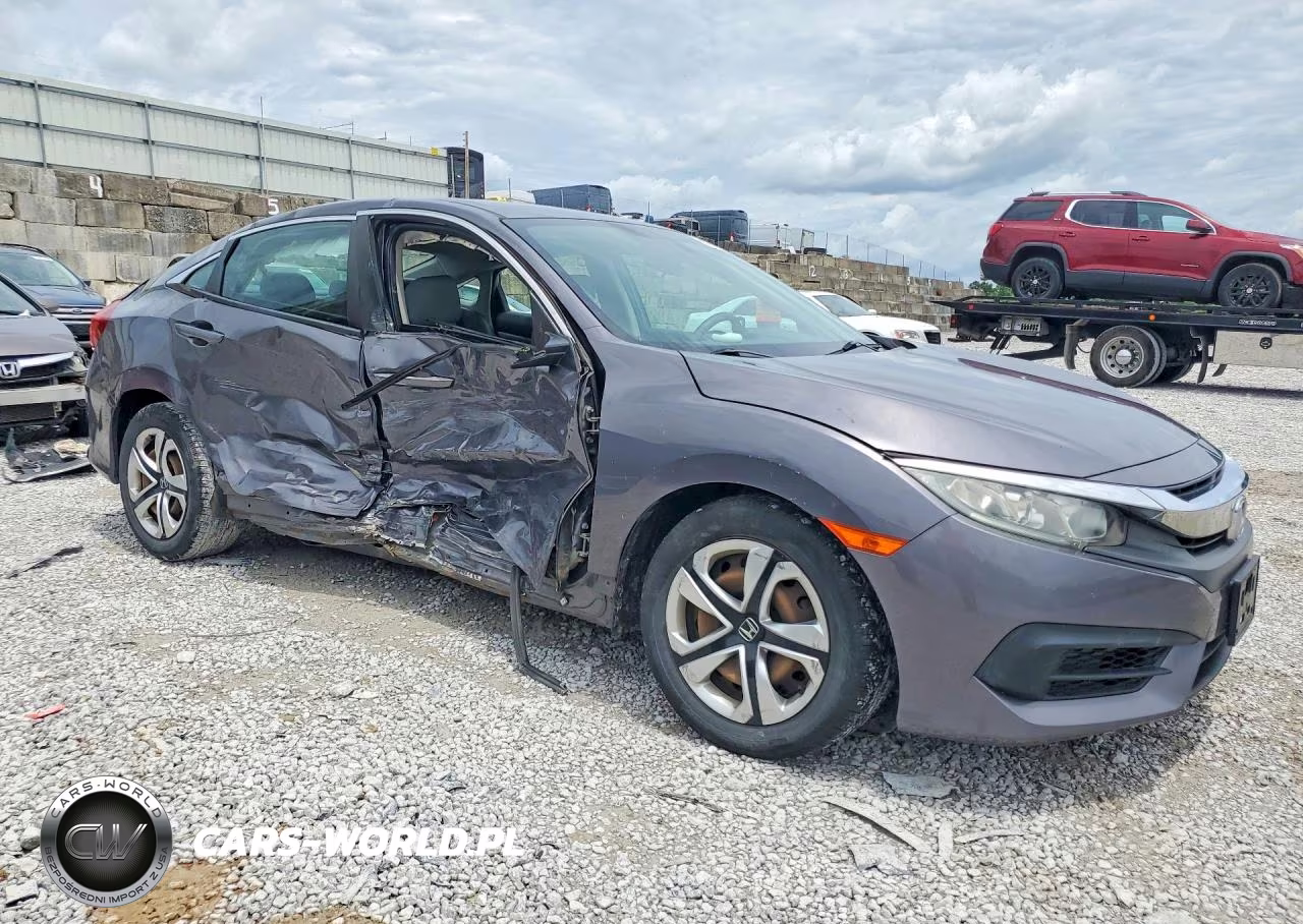 2016 Honda Civic Lx VIN:19XFC2F56GE040701 - 4