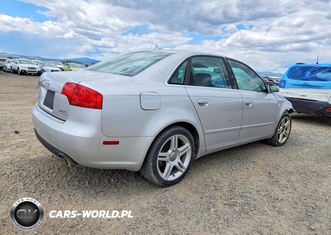 2007 Audi A4 2.0T Quattro VIN:WAUDF78E57A097612 - 3