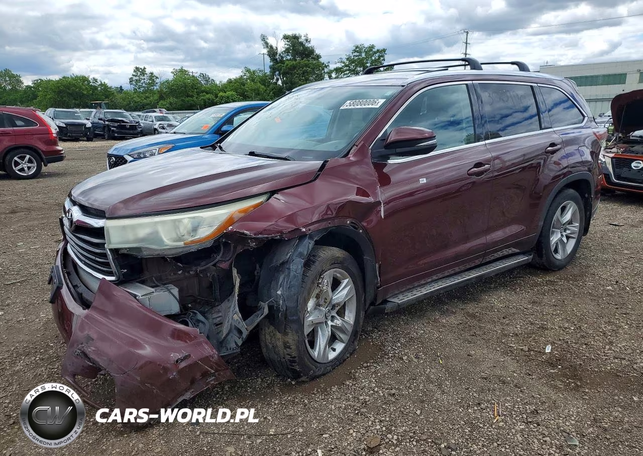 2015 Toyota Highlander Xle – zdjęcie 1 z 13
