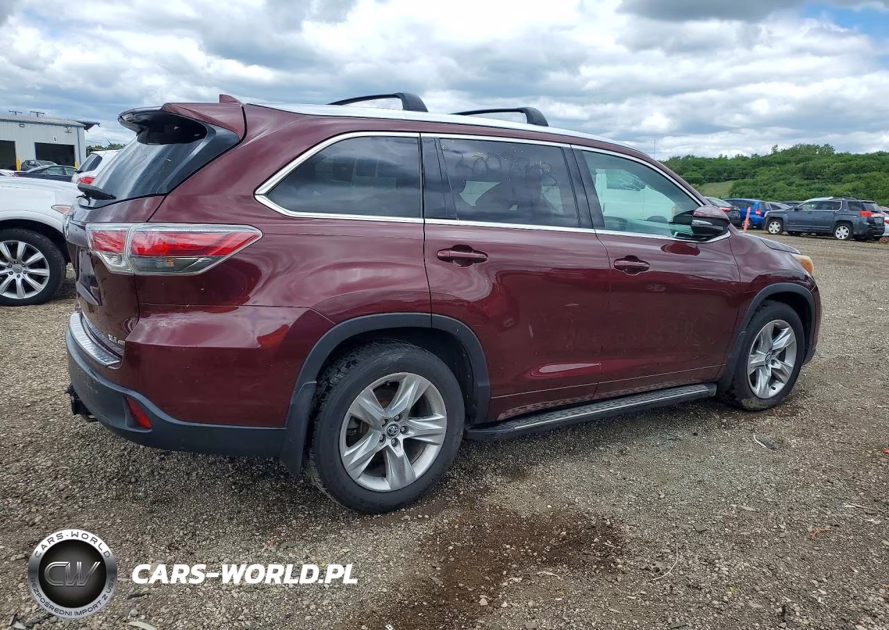 2015 Toyota Highlander Xle VIN:5TDJKRFH0FS129426 - 3