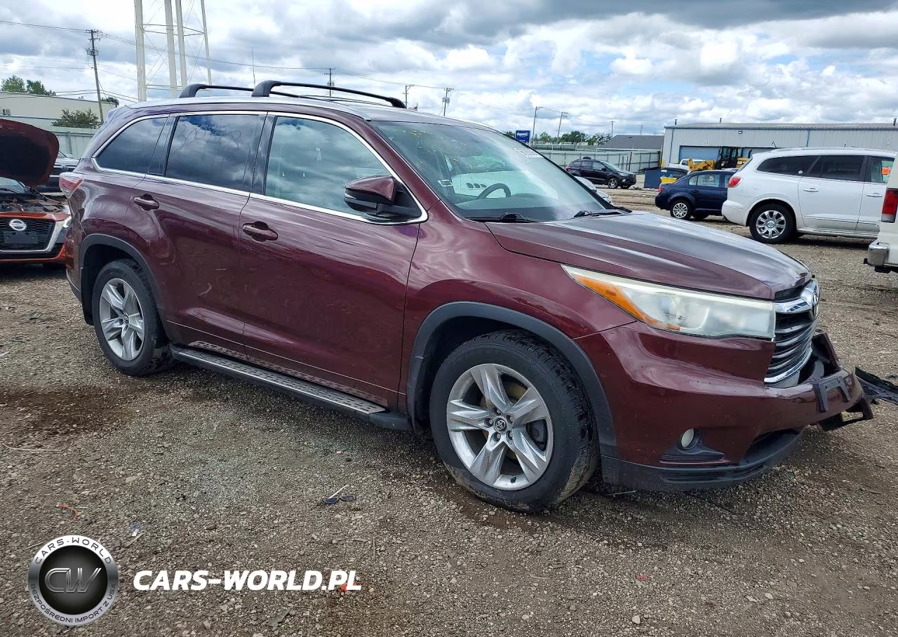 2015 Toyota Highlander Xle VIN:5TDJKRFH0FS129426 - 4