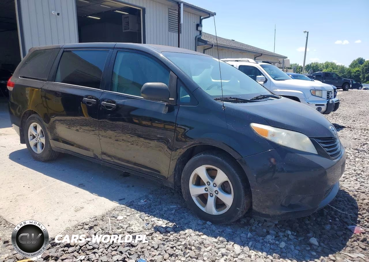 2012 Toyota Sienna Base 7-Passenger VIN:5TDZK3DC4CS278117 - 4
