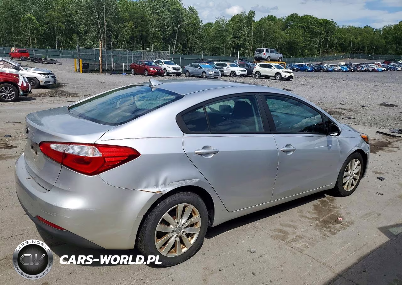 2014 Kia Forte Lx VIN:KNAFX4A68E5165074 - 3