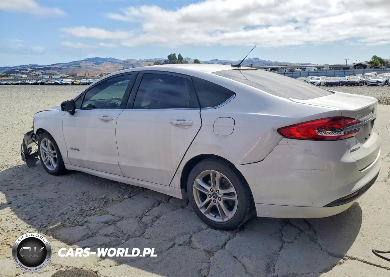 2018 Ford Fusion Se Hybrid VIN:3FA6P0LU8JR133343 - 2