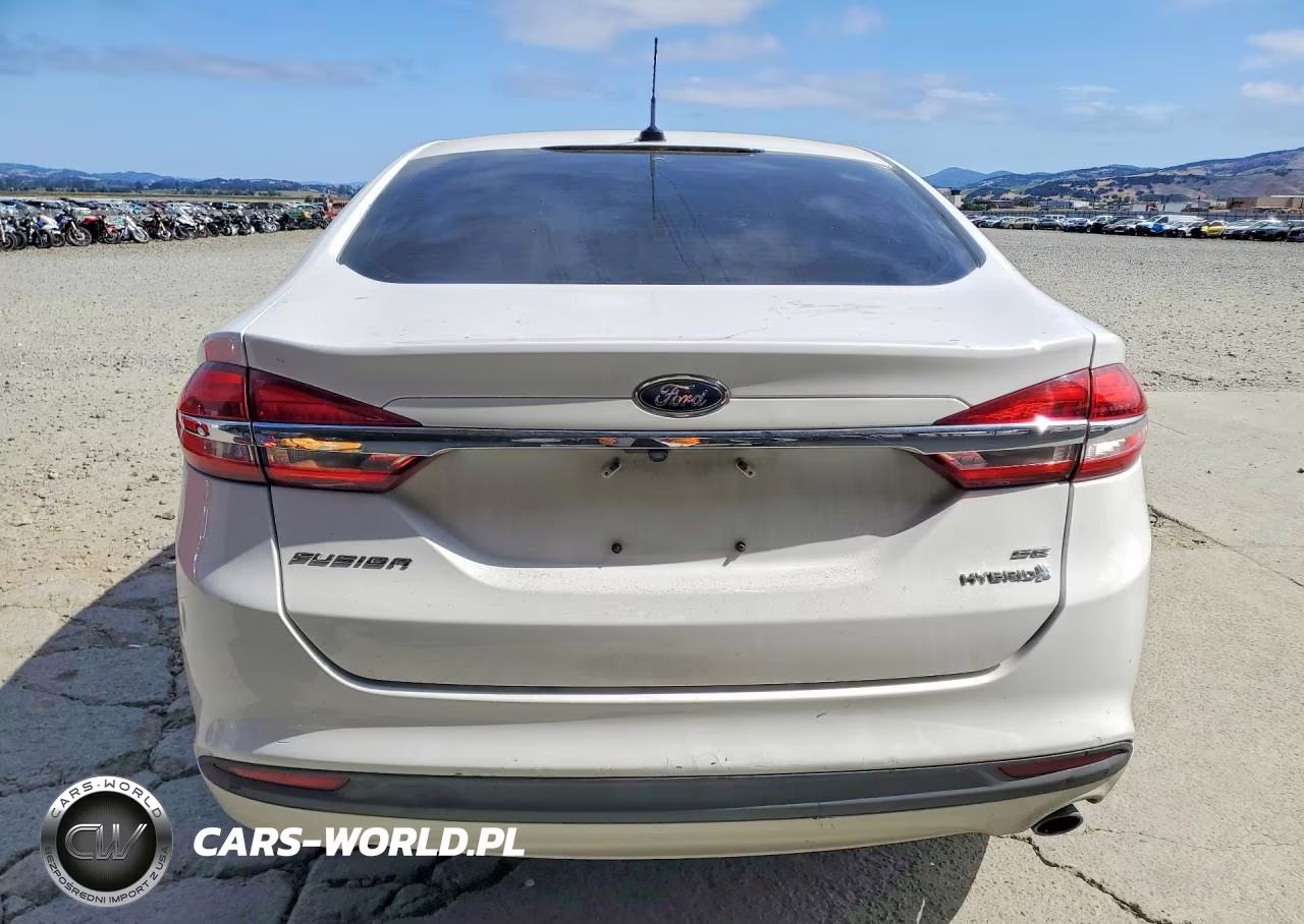 2018 Ford Fusion Se Hybrid VIN:3FA6P0LU8JR133343 - 6