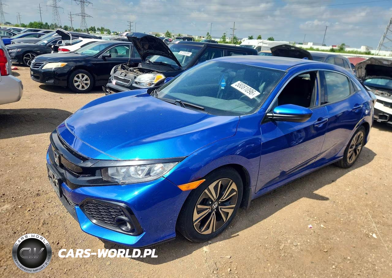 2018 Honda Civic Ex VIN:SHHFK7H55JU202881 - 1