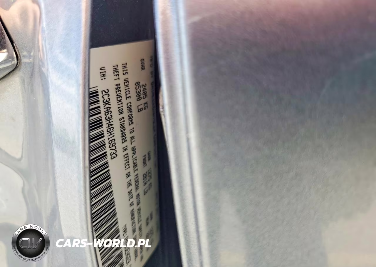 2006 Chrysler 300 VIN:2C3KA63H46H169733 - 12