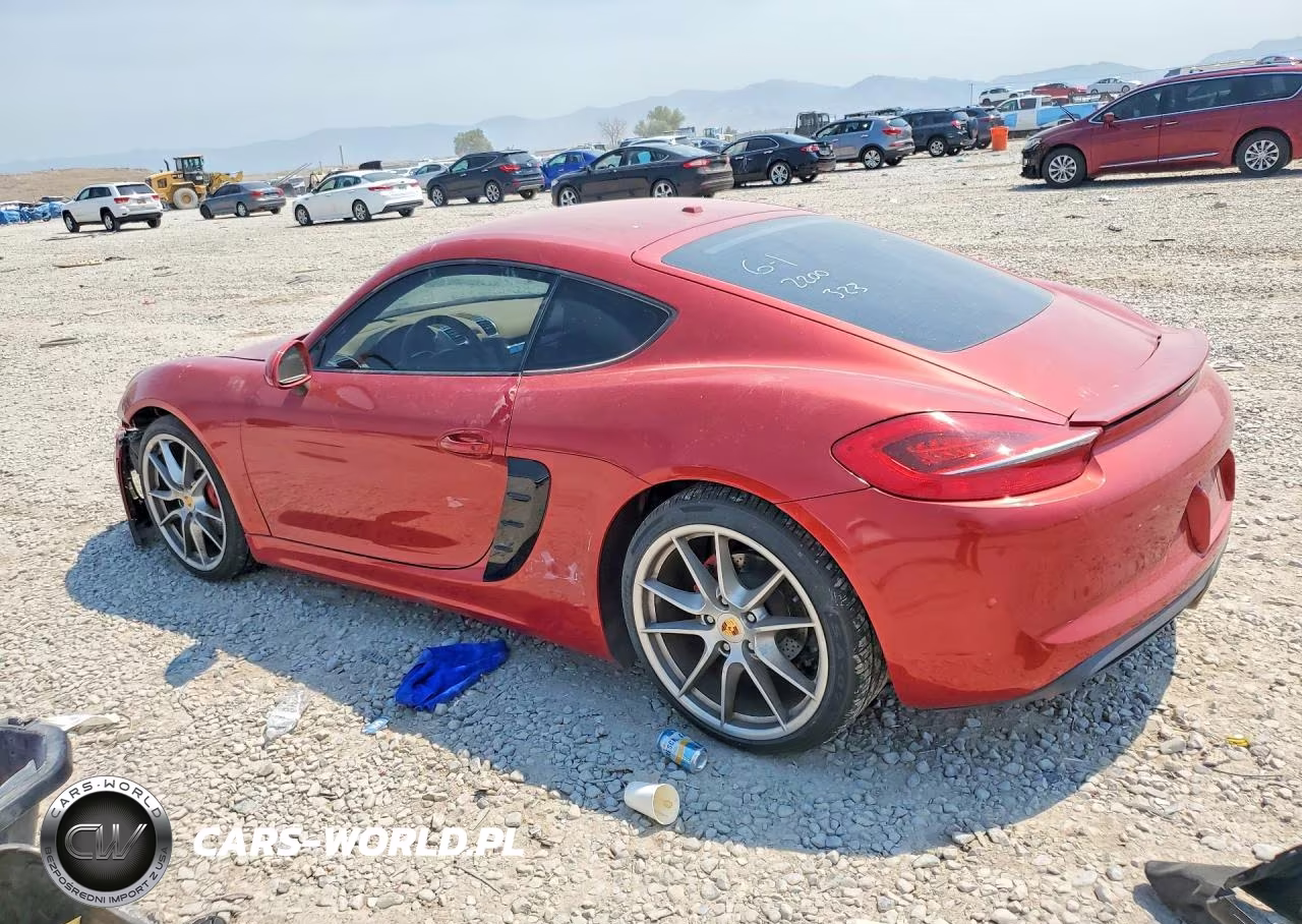 2014 Porsche Cayman S VIN:WP0AB2A87EK193743 - 2