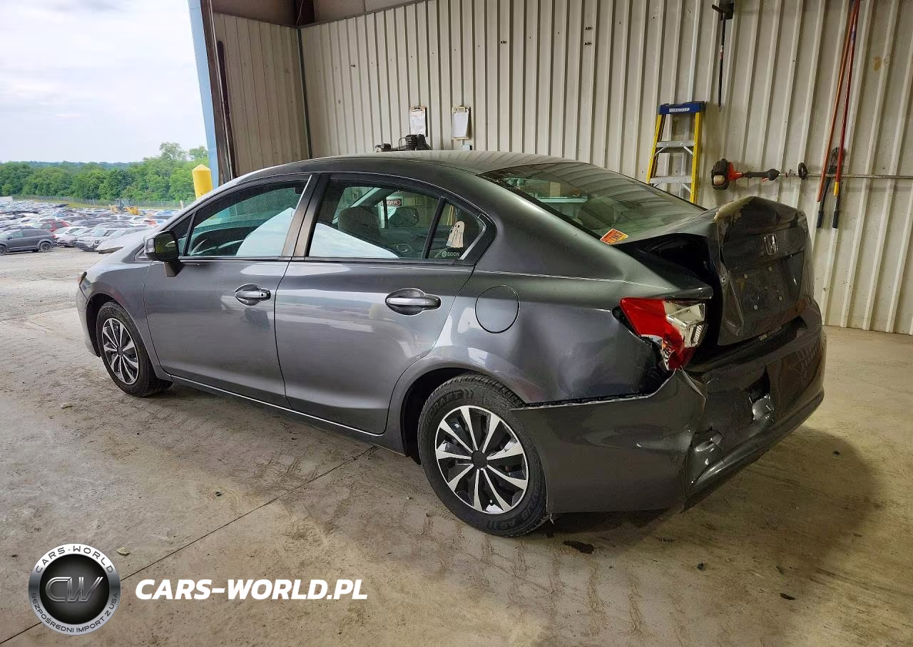 2012 Honda Civic Lx VIN:19XFB2F59CE358227 - 2