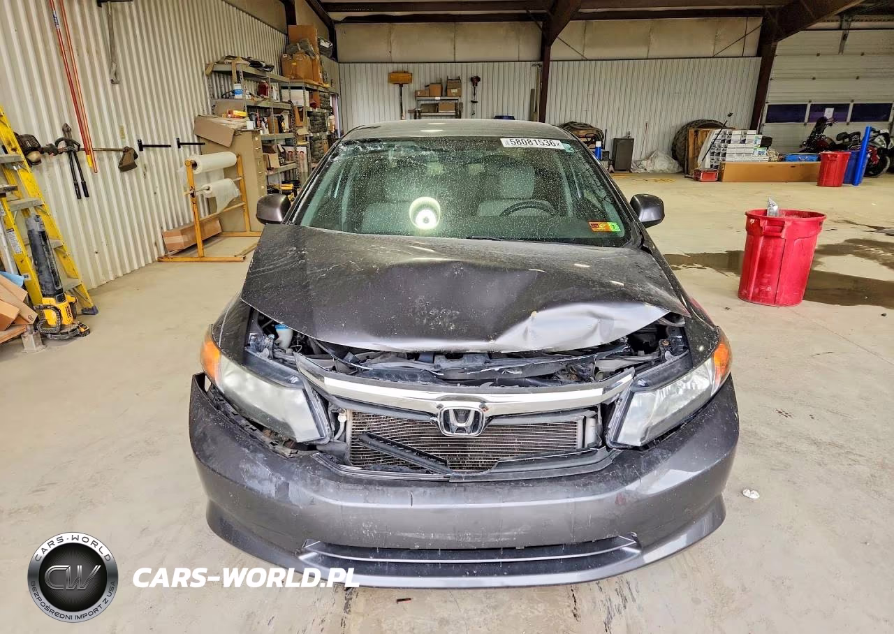 2012 Honda Civic Lx VIN:19XFB2F59CE358227 - 5